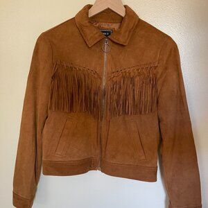 Medium Forever 21 Western Fringe Jacket
